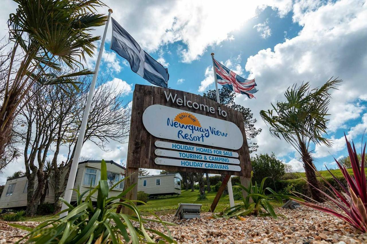 Newquay Bay Porth Caravan Hotel Buitenkant foto